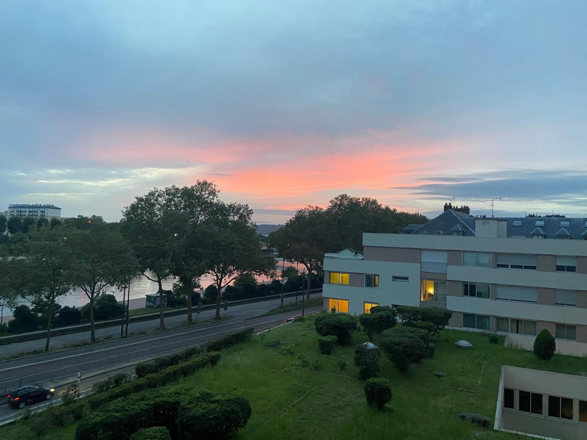 Studio Vue Sur Seine Rouen Kültér fotó